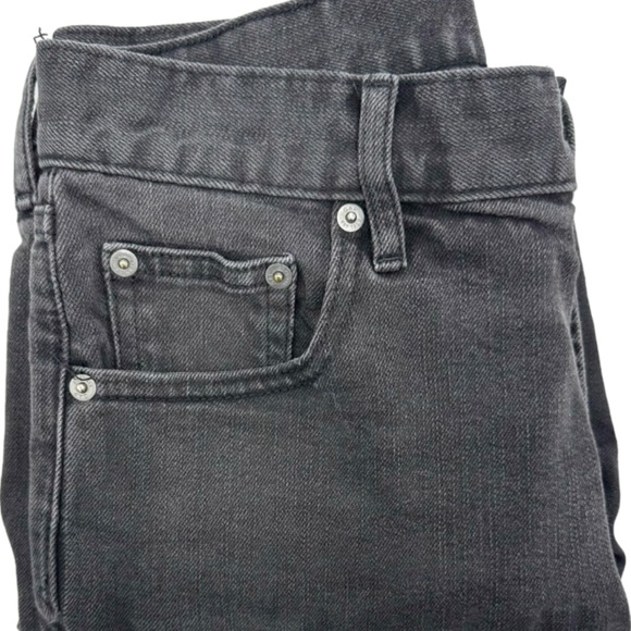 Gap for Good Mid Rise Best Girlfriend Jeans Black Dark Wash Size 26 Women’s - Picture 7 of 14
